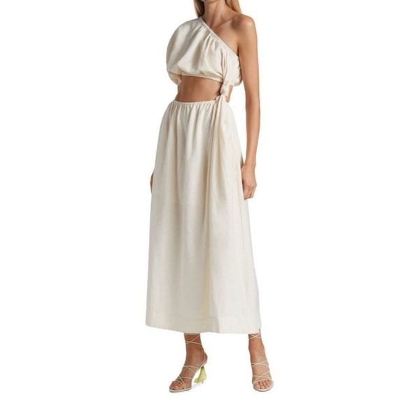 FARM RIO One Shoulder Maxi Dress XS $335 - Picture 1 of 9